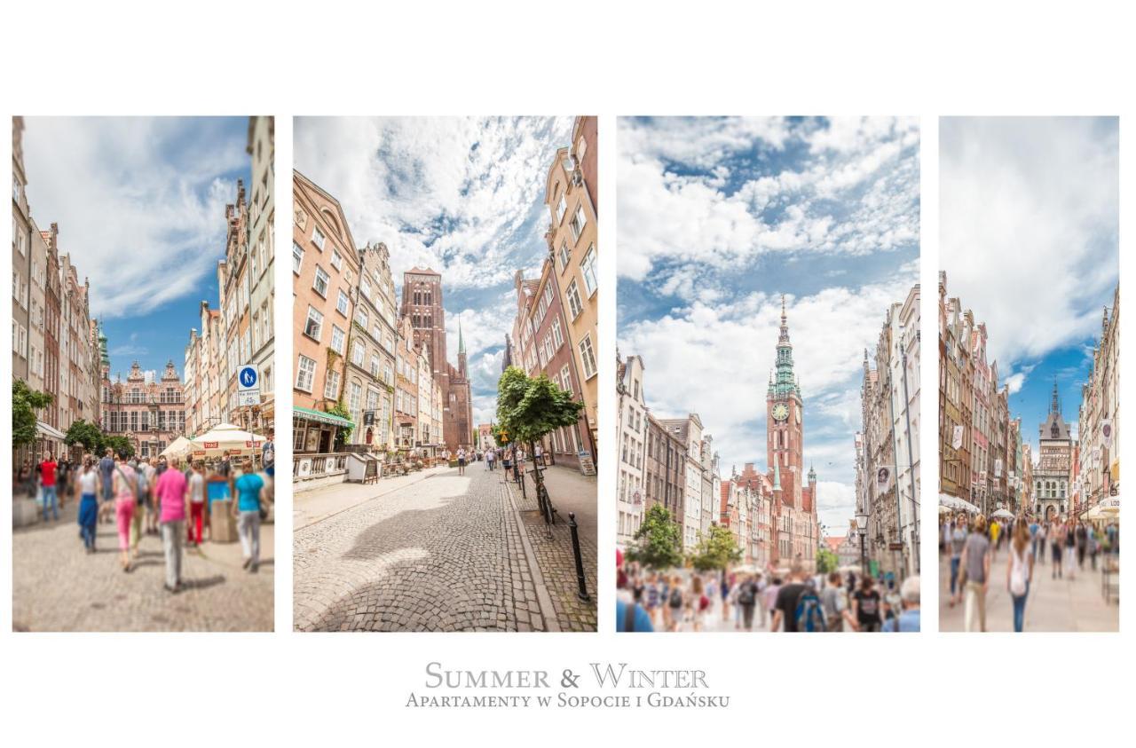 Family Luxury Gold Apartament & Playstation, 1-6, 2 Sypialnie I Salon, 100M Bazylika Gdansk Bagian luar foto